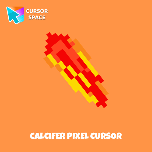 Calcifer Pixel cursor pointer cursor